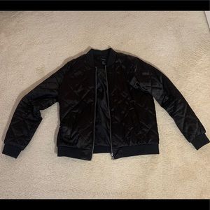 Black Bomber Jacket